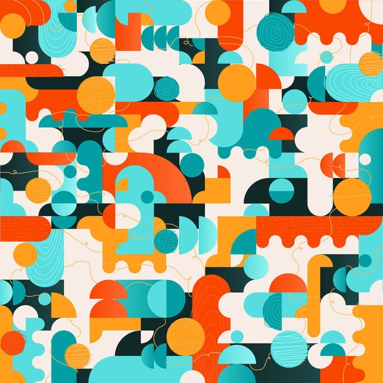Pattern Shapes for Perfect Afternoon