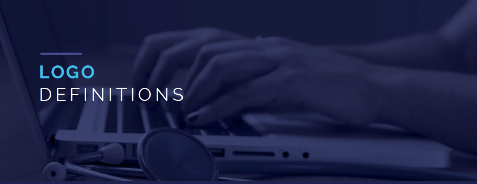 Logo Definitions heading banner