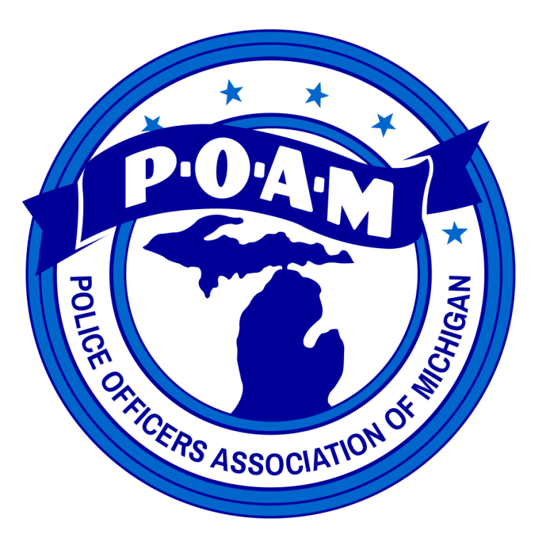 Police Officers Association of Michigan (POAM) Logo