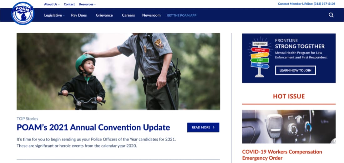 POAM Website Design 2021