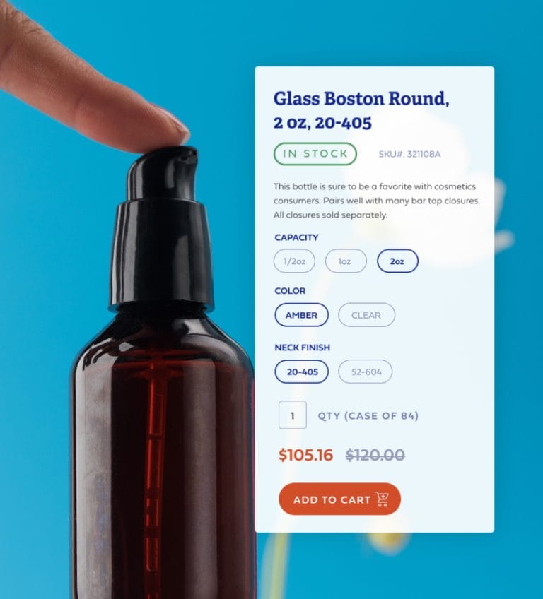 MJS Packaging Website Rebuild Example