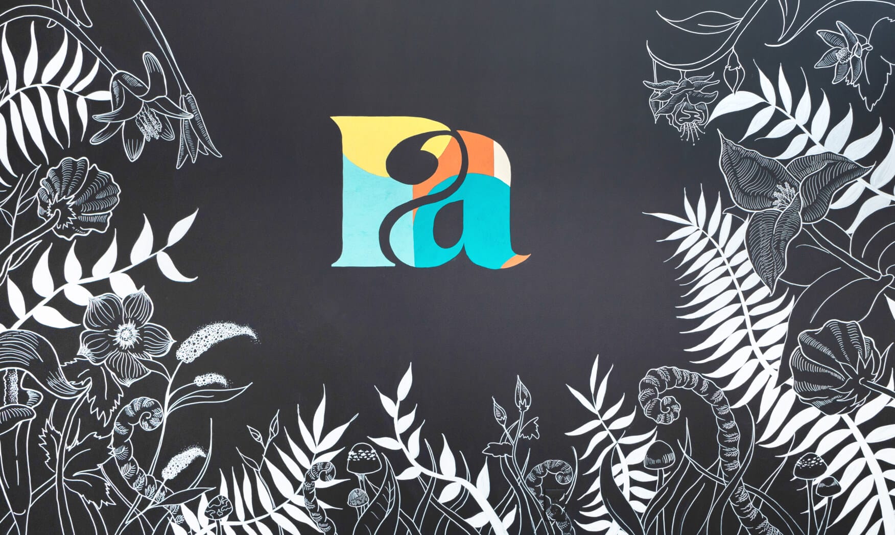 Final PA mural for Perfect Afternoon