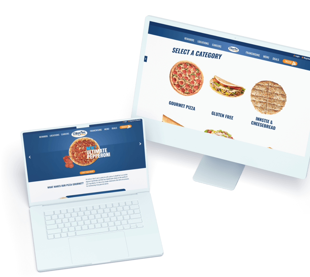 Cottage Inn Pizza Website Design
