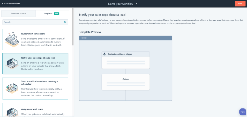 ABM HubSpot Workflows: Notify Your Sales Rep About a Lead