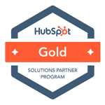 HubSpot Solutions Partner Gold Badge