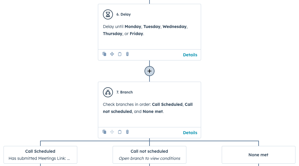 HubSpot Workflow Example