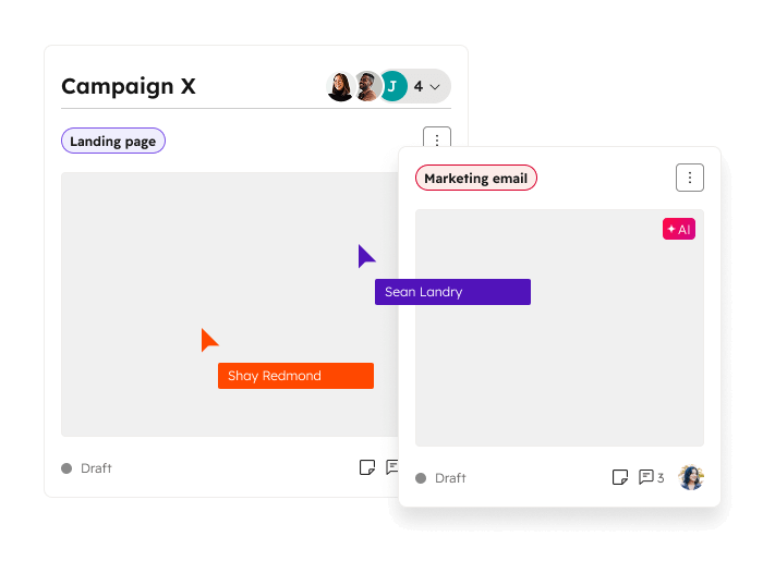 HubSpot Marketing Hub's Marketing Studio, building campaigns, adding assets, and measuring data along the way.